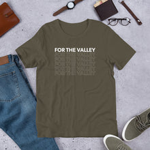 Load image into Gallery viewer, For The Valley Repeat Short-Sleeve Unisex T-Shirt