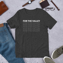 Load image into Gallery viewer, For The Valley Repeat Short-Sleeve Unisex T-Shirt