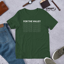 Load image into Gallery viewer, For The Valley Repeat Short-Sleeve Unisex T-Shirt