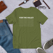 Load image into Gallery viewer, For The Valley Repeat Short-Sleeve Unisex T-Shirt