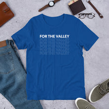 Load image into Gallery viewer, For The Valley Repeat Short-Sleeve Unisex T-Shirt