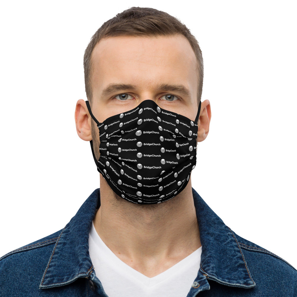 BridgeChurch Premium Black Face Mask