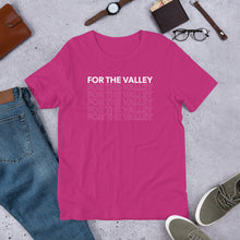 Load image into Gallery viewer, For The Valley Repeat Short-Sleeve Unisex T-Shirt
